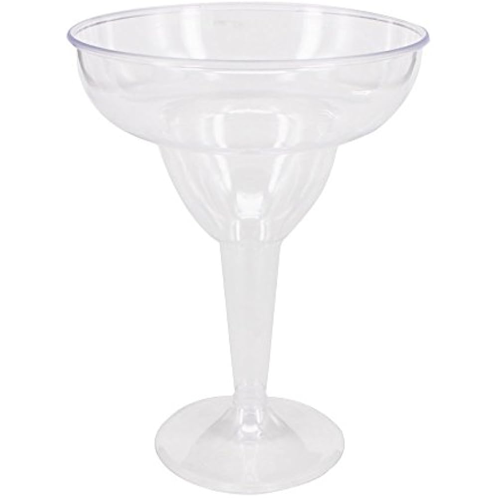 30 Count 11oz Clear Hard Plastic Margarita Glasses/Party Cups Wedding