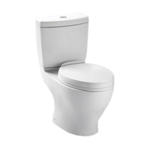 Toto CST412MF.10-01 Aquia Dual Flush Toilet
