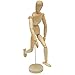 AblueA Manikin Toy Wooden Mannequin Male/Female Torso Model for Beginner Artist Figure Drawing (12in)