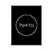Note Card Cafe Thank You Cards with Off White Ivory Envelopes | 36 Pack | Minimal, Contemporary Thank You | Blank Inside, Glossy Finish | for Greeting Cards, Occasions, Birthdays, Gifts
