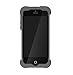 SG0926-M185 Screen Guard Case for Apple iPhone 5/5S - 1 Pack - Retail Packaging - Charcoal/White