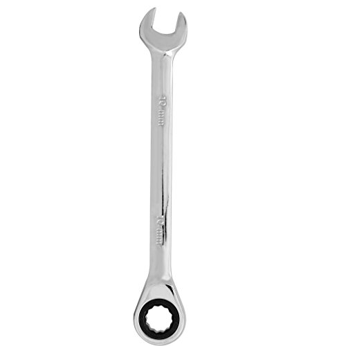 XINDELL 10mm Reversible Metric Ratchet Wrench, Hand Spanner Nut Tool, 1pc