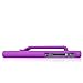 Minisuit JAZZ Slim Shell Case with Belt Clip + Screen Protector for iPod Nano 7 or 8 / 7th or 8th Gen (Rubberized Purple)