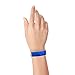 500 WristCo Marine Blue Tyvek Wristbands for Events - Comfortable Tear Resistant Paper Bracelets ID Wrist Bands for Concerts Festivals Admission Party Identification