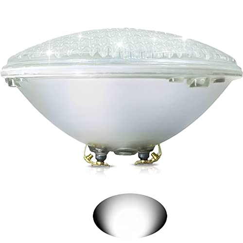 COOLWEST 36W LED Pool Light PAR56 12V AC/DC, Waterproof IP68 Underwater Lighting, Replace Halogen Bulbs 300W
