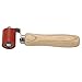 Highmoor 1pc 40mm High Heat Silicone Roller Resistant Seam Hand Pressure Roller for Roofing Hot Air Heating PVC Welding Installation Flat Tool (red)