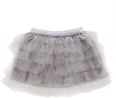 ❤️ Girls Kids Baby Dance Solid Elastic Tutu Skirt Pettiskirt Ballet Fancy Costume Children's Mesh Pure Color Dance Tutu Tutu Skirt for 1-6Years Old Newest Girls Dresses Party Princess Casual Photo