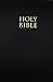 NIV, Pew Bible, Hardcover, Black