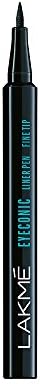 Lakme Eyeconic Fine Tip Liner Pen, Black, 1ml