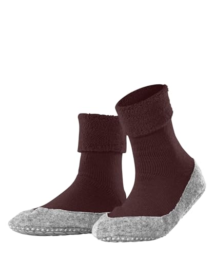FALKE Cosyshoe W Hp laine picots sur la semelle 1 paire, Chaussettes Chaussons, Marron Cayenne 5950, 37-38
