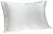 Spasilk Pure Silk Pillowcase, Charmeuse Silk Pillowcase, Hypoallergenic Pillowcase, King Sized, White