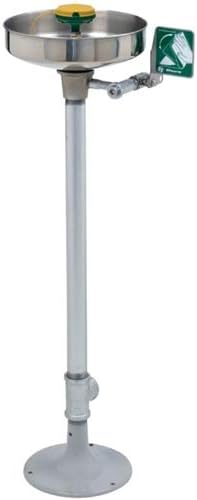 Haws 7361-7461 AXION MSR Pedestal Mount Eyewash Station with Stainless Steel Bowl