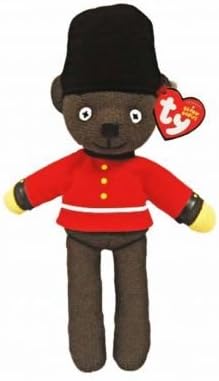 England Official Mr Bean's Teddy (Beanie Bear by Ty) Queens Guardsman