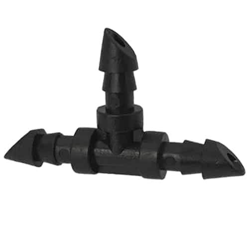 Grow Insane - 50 * Micro Irrigation 4mm Barbed Tee Water Irrigation Connectors