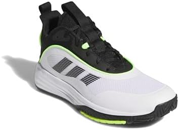 Men's Ownthegame 3.0 Ftwr White/Core Black/Lucid Lemon 7.5 UK 41 1/3 EU