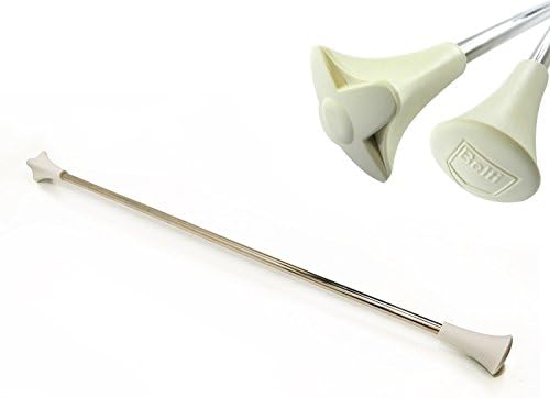 Belti Twirling dance baton, metal shaft, Kids & Pro, for girls, for majorette, dance ribbons rhytmic gymnastics MADE IN EU