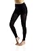 Compression Leggings for Women Circulation 20-30mmHg - Opaque Footless Support Stockings for Post Surgery Recovery, Edema, Diabetic, Leg Pain - Black, Small - A717BL1