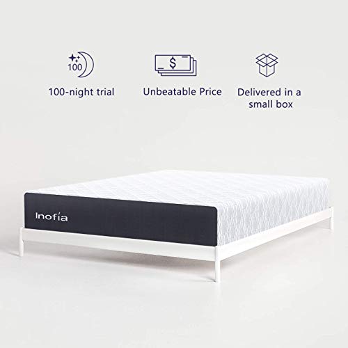 Twin-Mattress-Inofia-12-Inch-Responsive-Memory-Foam-Mattress-in-a-Box-Sleep-Cooler-with-More-Pressure-Relief-Support-CertiPUR-US-Certified-100-Nights-Trial-10-Years-Warranty