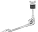 Gibraltar 5709 Medium Weight Boom Cymbal Stand
