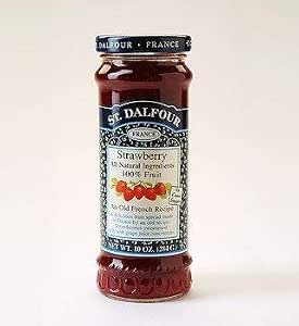 St. Dalfour Black Cherry Fruit Spread – All-Natural Jam Preserve Made In France (10 Oz)