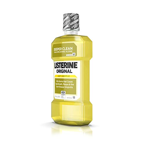 Listerine Original Oral Care Antiseptic Mouthwash with GermKilling
