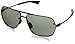 Under Armour Hi-Roll Sunglasses, Black/Gray Polarized Lens, 64 mm