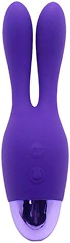 Ambm Rabbit Silicone 10 Frequency Vibration USB Rechargeable Massager