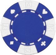 Da Vinci Premium Set Poker Set with Card-Suited Poker Chips, 6 Dealer Buttons, Cards, & Dice - Thumbnail 3