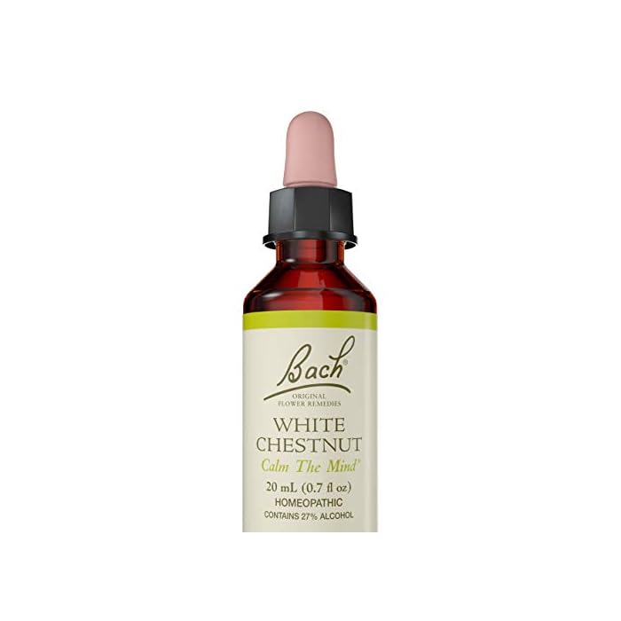 Bach Original Flower Remedies, White Chestnut for Calming Repetitive Thoughts, Natural Homeopathic Flower Essence…