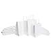 GSSUSA 150PCS White Kraft Paper Bags with Handles Gift Bags Assorted Sizes,8x4.25x10& 10x5x13& 16x6x12 50Pcs Each,White Gift Bags with Handles Bulk Gift Bags for Small Business,Craft Merchandise Bags