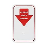 Take-a-Number Sign - Take A Number Dispenser Sign