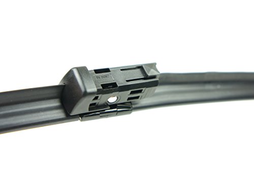 EURO-BLADES Front Windshield Wiper Blades set of 2 wipers Factory fit for Audi A4, Q5, Q3, A5 2009 +