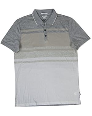 Calvin Klein Colorblock Striped Polo Shirt