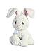 Aurora World White Floppy Plush Bunny, Medium