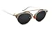 GAMT Fashion Polarized Aviator Sunglasses Flat Reflective Mirrored Cateye Metal Eyewear