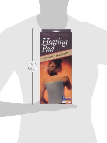 Bilt-Rite Mastex Health Standard Moist/Dry Heat Pad, Blue