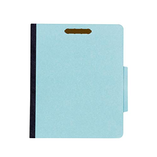 image for The File King Pressboard Classification File Folder with 3 dividers an