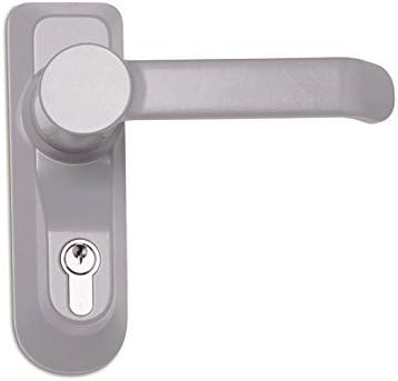 Briton 1413E/LE/SE Outside Access Device with Lever Operated C/W Euro-Profile Cylinder by Briton