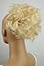 CAISHA Voluminous Bun Hairpiece Hair Bun Scrunchie Hepburn Bun Extension Wavy Platinum Blonde D13