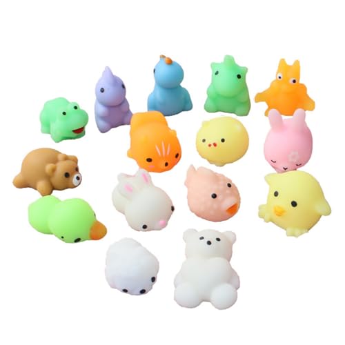 AM ANNA Squishy Toys Squishies, 50 Pack Mochi Squishy Party Favors for Kids, Squishies for Kids Fidget Toys Stress Reliever,Treasure Box Toys for Classroom Prizes Goodie Bag Stuffers (50 Pcs)