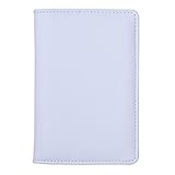 Microfiber Leather Business ID Passport Holder Protector Cover Card Case Wallet Purse Travel Organizer