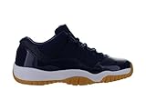 Air Jordan 11 Retro Low BG Kids Youth 528896-405 Navy Gum Bottom
