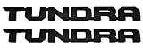 Matte Black Tundra Door Emblem Sticker Badges For 2013-2018 SR5 1974 TRD PRO, 2 Pack