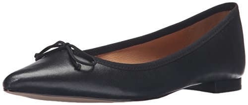 Corso Como Women's Recital Ballet Flat, Black Silk Nappa, 8.5 M US