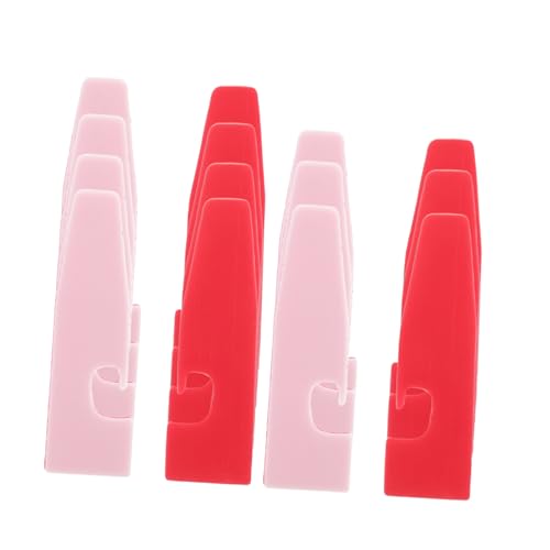 MINAOLULUS 15pcs Plastic Presser Foot Pad for Brother Sewing Machine Overlock Machine Accessory Replacement Pad for Serger Plastic Foot Plate Cover