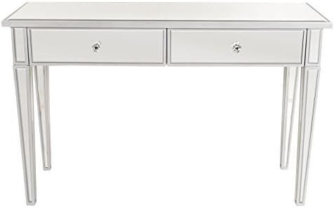 Mirrored Console Table with 2 Drawers