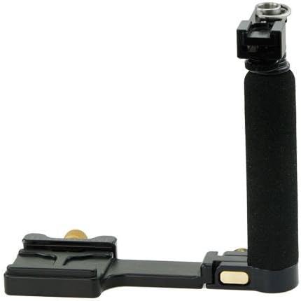 Custom Brackets CB Folding-SAB Camera Bracket with Arca-Swiss Quick Release Clamp