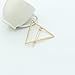 Adecco LLC 7pcs Minimalist Dainty Gold Silver Hollow Geometric Metal Hairpin Hair Clip Clamps,Circle, Triangle and Moon etc