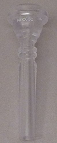Faxx Clear Plastic Trumpet Mouthpiece 3C