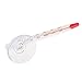 Fashion Life Aquarium Fish Tank Submersible Glass Thermometer Suction Hydrometer Waterproof Clear Durable